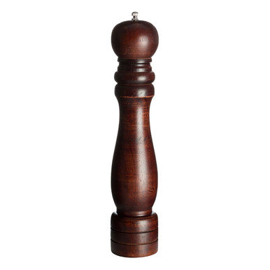 Soka 14in Rubber Wood Pepper Mill