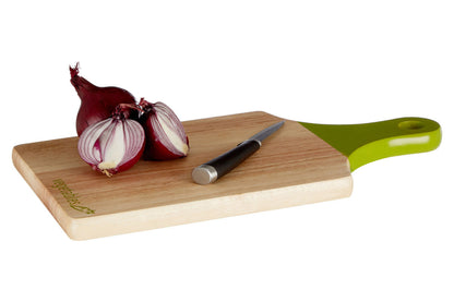 Dahra Set of 3 Colour-Coded Rubberwood Chopping Boards