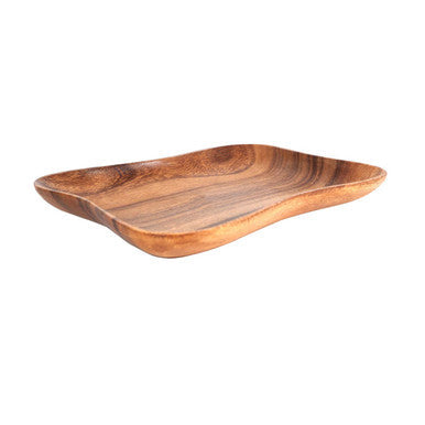 Acacia Small Curved Rectangle Serving Dish | Kora