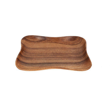 Acacia Small Curved Rectangle Serving Dish | Kora