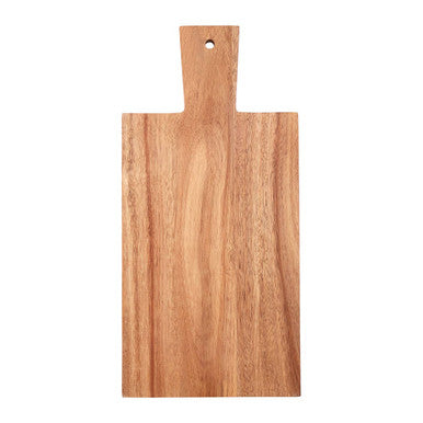 Socorro Acacia Chopping Board with Pink Edge