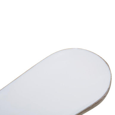 Mango wood dish on a dining table