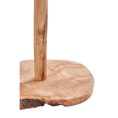 Kora Olive Wood Kitchen Roll Holder
