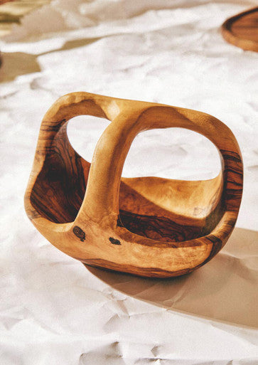 Kora Olive Wood Fruit Bowl