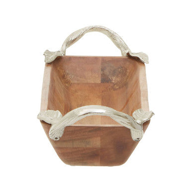 Acacia Wood Small Rectangular Serving Dish | Vine