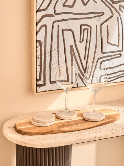 Kora Acacia Oval Chopping & Serving Board