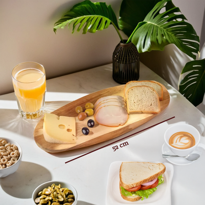 Kora Acacia Oval Chopping & Serving Board