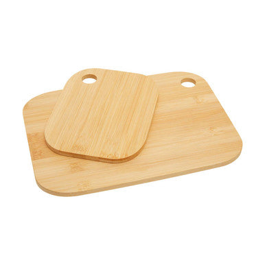 Dahra Bamboo Serving & Cutting Boards Set of 2