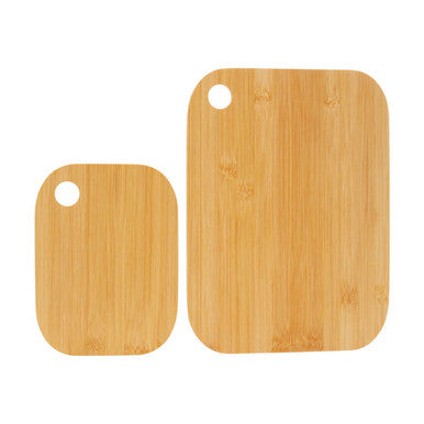 Dahra Bamboo Serving & Cutting Boards Set of 2