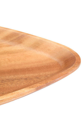 Acacia Large Curved Triangular Serving Dish | Kora