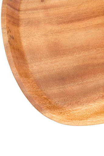 Acacia Large Curved Triangular Serving Dish | Kora