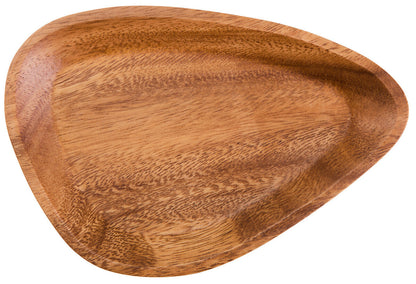 Acacia Small Curved Triangular Serving Dish | Kora