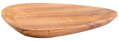 Acacia Small Curved Triangular Serving Dish | Kora