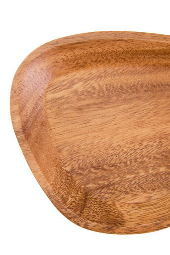 Acacia Small Curved Triangular Serving Dish | Kora