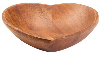 Acacia Heart Shape Serving Dish | Kora