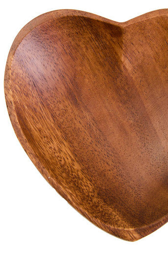 Acacia Heart Shape Serving Dish | Kora