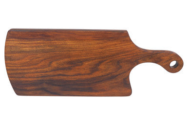 Rosi Sheesham Wood Organic Serving Board with Oil Finish