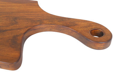 Rosi Sheesham Wood Organic Serving Board with Oil Finish