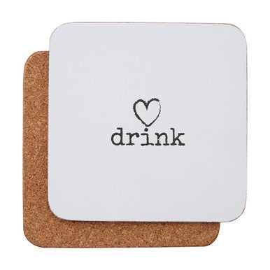 Set of Four Drink Coasters | Charm