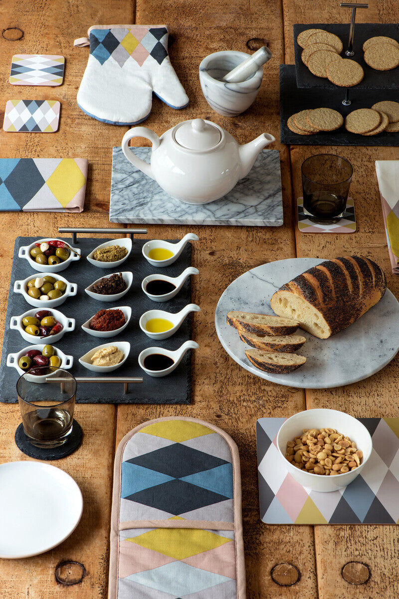 Slate 2-Tier Square Cake Stand