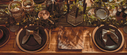 Set Of Four Brass Finish Napkin Rings