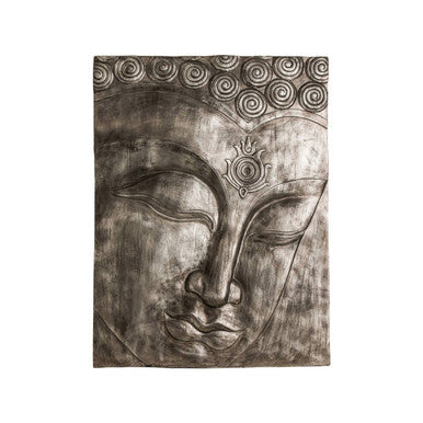 Buddha Small Antique Finish Wall Art
