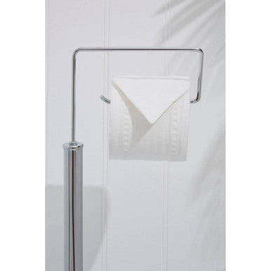Linnea Chrome Toilet Brush And Roll Holder