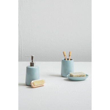 Moon Pale Blue 3Pc Bathroom Set