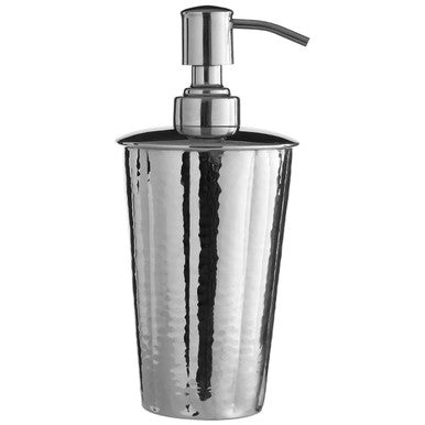 Vaco Hammered Bathroom Nickel Finish Lotion Dispenser