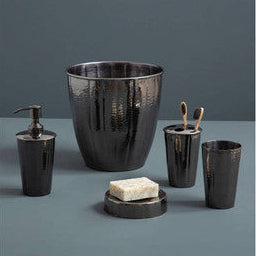 Vaco Hammered Black Nickel Finish Lotion Dispenser