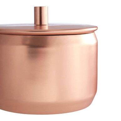 Traze Copper Finish Storage Canister