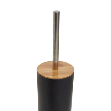 Canyon Black Toilet Brush Holder