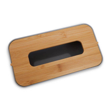 Canyon Grey Bamboo Fibre Rectangular Tissue Box 26 cm