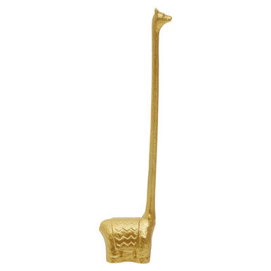 Fauna Gold Finish Llama Toilet Roll Holder