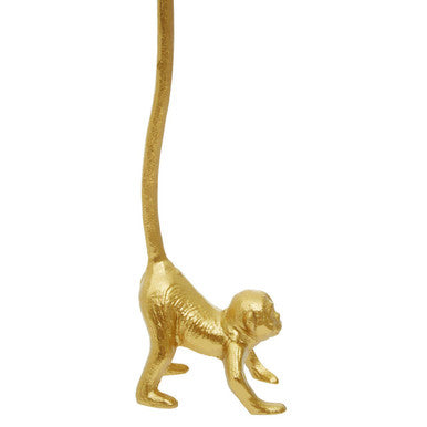 Fauna Gold Finish Monkey Toilet Roll Holder