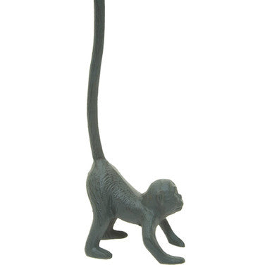 Fauna Grey Finish Monkey Toilet Roll Holder