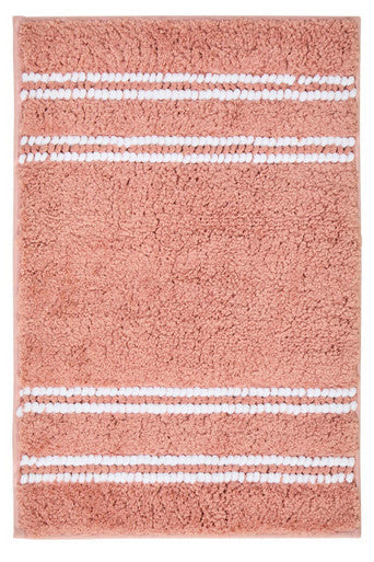 Soak Small Dusky Pink Bath Mat, 60 x 40 cm
