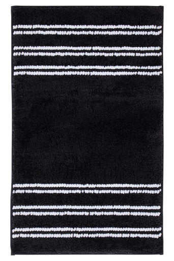Soak Large Charcoal Grey Bath Mat, 80 x 50 cm