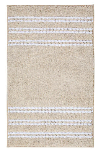 Soak Large Light Beige Bath Mat, 80 x 50 cm