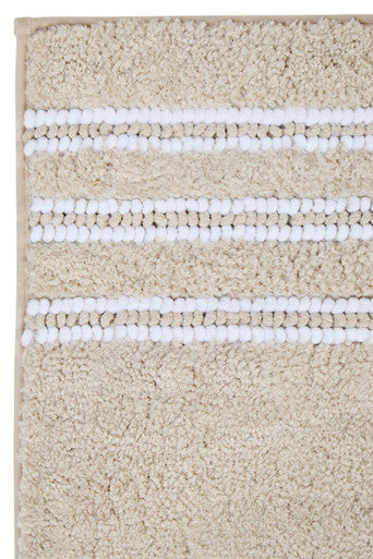 Soak Large Light Beige Bath Mat, 80 x 50 cm