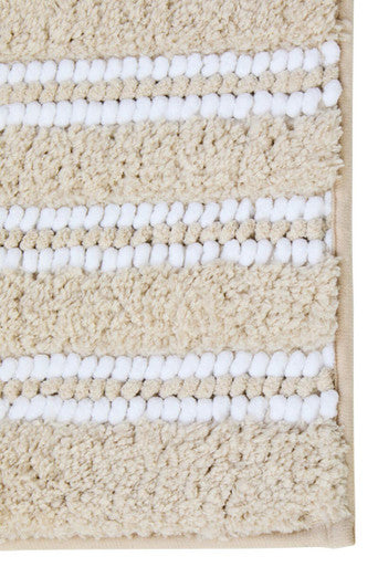 Soak Large Light Beige Bath Mat, 80 x 50 cm