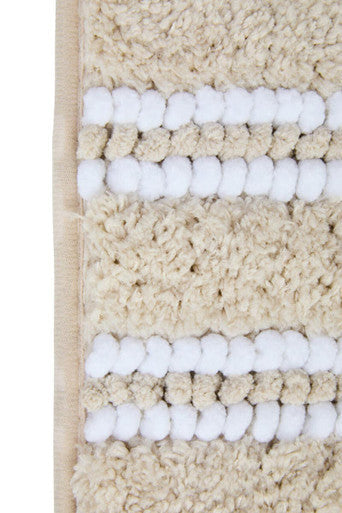 Soak Large Light Beige Bath Mat, 80 x 50 cm
