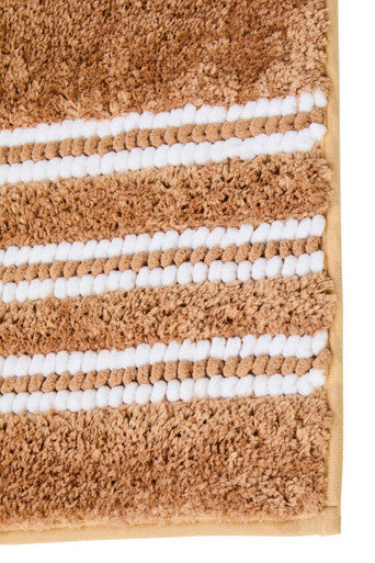 Soak Large Camel Bath Mat, 80 x 50 cm