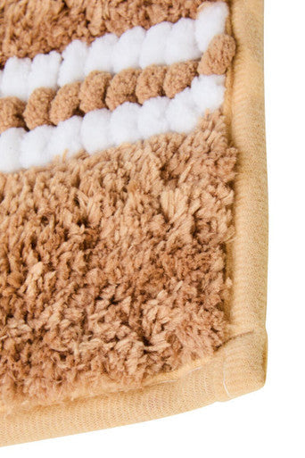Soak Large Camel Bath Mat, 80 x 50 cm