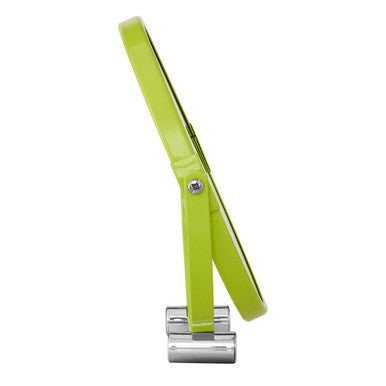 Mison Lime Green Shaving Mirror With Feet