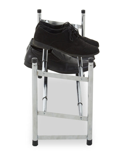 Tavia Extendable and Stackable 2 Tier Shoe Rack