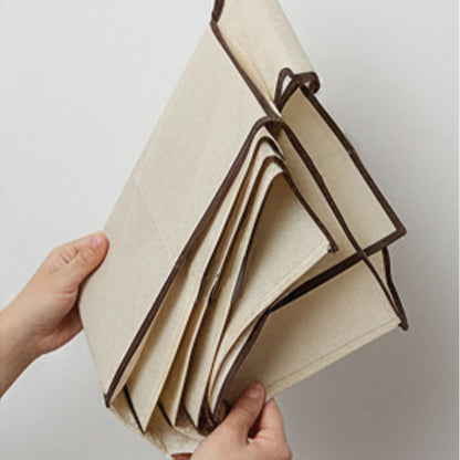 Verti 6 Section Cream Hanging Shoe Organiser