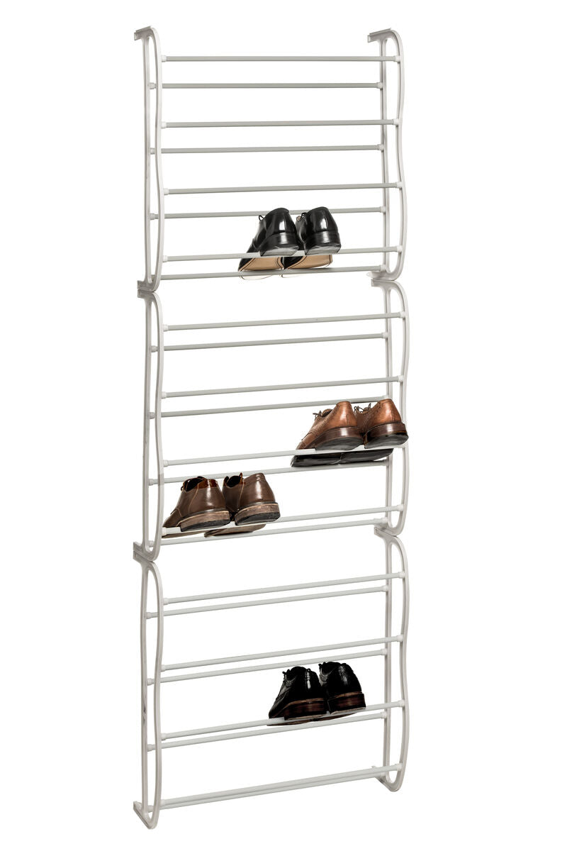 Tavia Cream Iron Shoe Rack