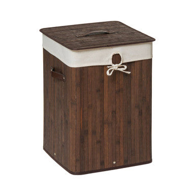 Brown Bamboo Laundry Hamper – Kankyo