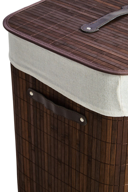 Brown Bamboo Laundry Hamper – Kankyo